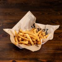 French Fries · Signature crinkle cut fries deep fried to golden brown and seasoned with sea salt and cracke...
