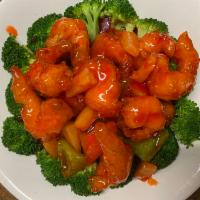 Sweet and Sour Shrimp 甜酸虾 · 