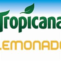 TROPICANA LEMONADE · served in 20 oz. to-go cup