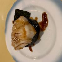 Black Cod Sushi · Mild flavored fish.