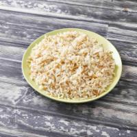 Rice Pilaf · Vegetarian. With almonds.