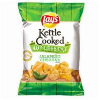 Lays Kettle Jalapeno Cheddar · 