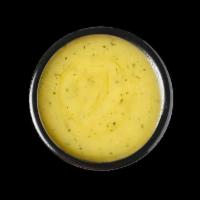 X-Garlic Parmesan · A garlic butter base sauce sprinkled with fresh parmesan cheese.