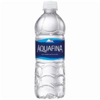 Bottled Water · Brand may vary by location.