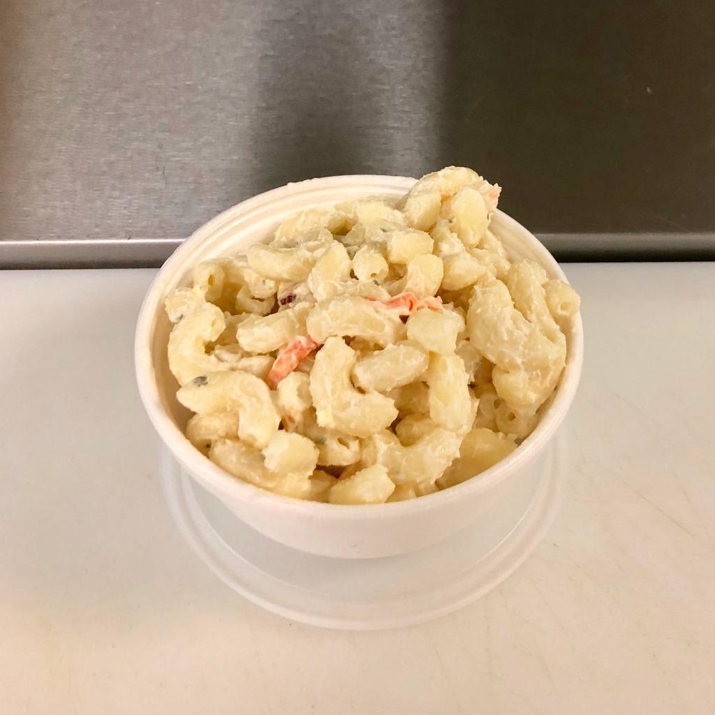 Mac Salad · A single Serving side of Freshly made macaroni salad