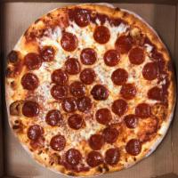 New York Style Pizza · Our authentic New York style pizza, choose from our 12