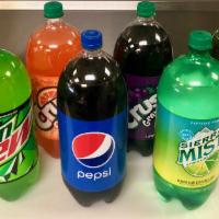 2 Liter Soda · A 2 liter bottle of soda choose from our selection of Pepsi products