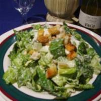 Caesar Salad · Lettuce, croutons and Parmesan cheese.