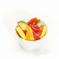 Side of Grilled Vegetables · Grilled squash, zucchini, onions, and red peppers.
110 calories