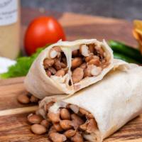 Bean & Cheese Burrito · Burrito with Whole beans and cheese
