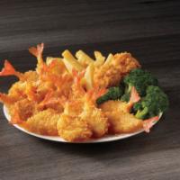 15 Piece Butterfly Shrimp Meal · A plentiful portion of our butterfly shrimp served with your choice of two sides and hush pu...