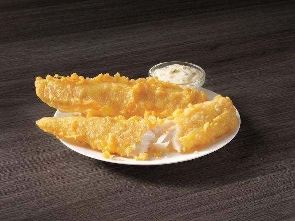 2 Piece Batter Dipped Fish · Add two pieces of our famous batter dipped fish to any meal.