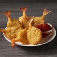 6 Piece Butterfly Shrimp · Customize your meal by adding six breaded butterfly shrimp to any meal.