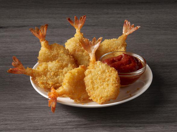 6 Piece Butterfly Shrimp · Customize your meal by adding six breaded butterfly shrimp to any meal.