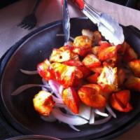 Chicken Tikka Kebab · Boneless chicken cubes. 