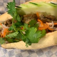 6A. GRILLED BEEF SANDWICH - BANH MI BO · Cucumber, carrot, mayonnaise and pate.