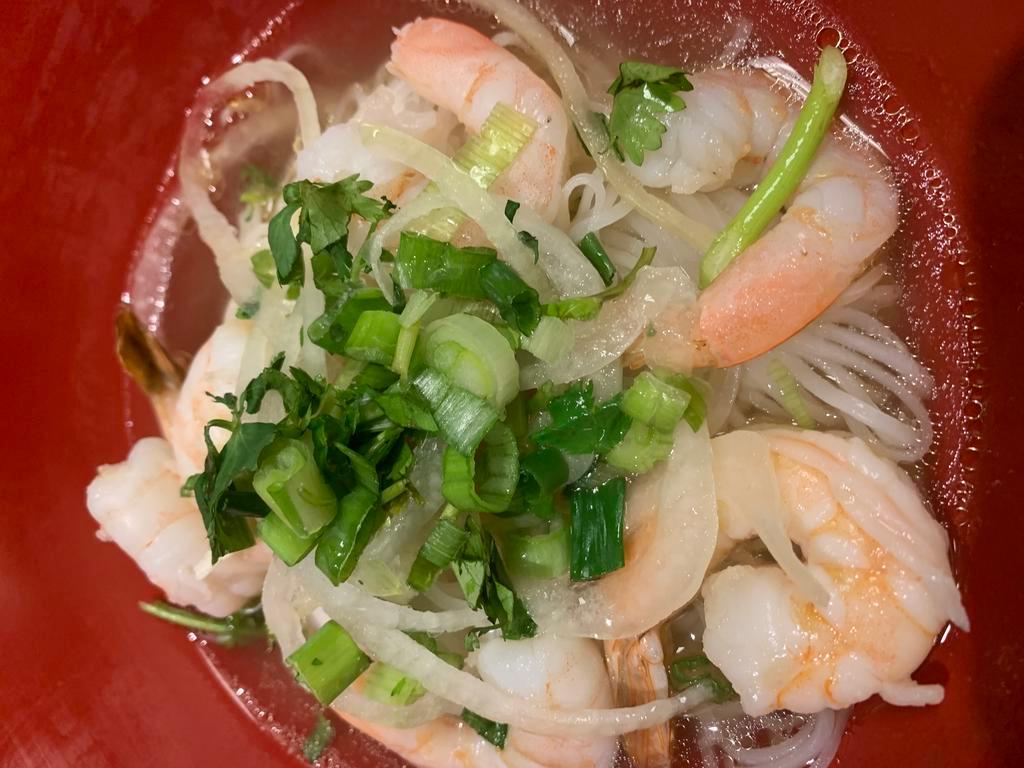 8G. SHRIMPS PHO - PHỞ TÔM · Vietnamese noodle soup.