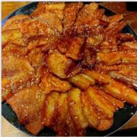 15. Charcoal Special Cutted Pork Belly · Samkyebsal 炭烤香辣五花肉