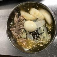 20. Buckwheat Noodles in Chilled Beef Broth · Mul naengmyeon 乔麦水泠面