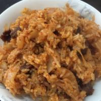 27. Kimchi beef fried rice · Kimchi beef bokeumbap 泡菜牛肉炒饭
