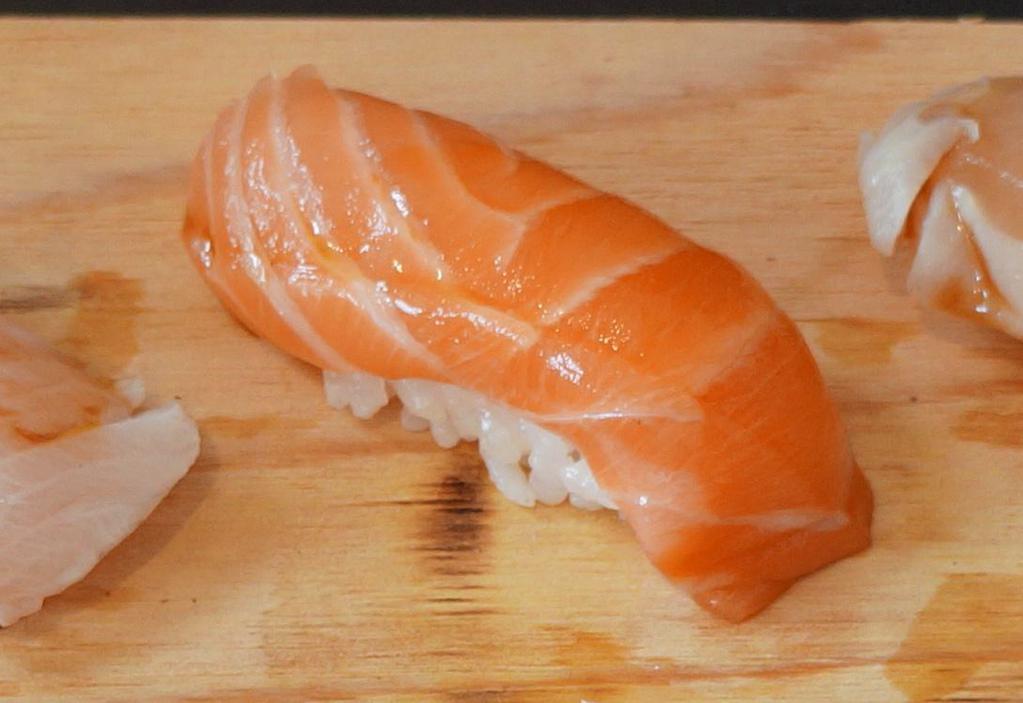 Sake (Salmon) Nigiri (2pcs) · Salmon.