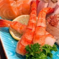 Ebi (Housemade Shrimp) Sashimi (4pcs) · (Housemade Shrimp) Sashimi (4pcs)