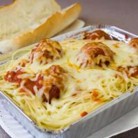 Pasta · choice of spaghetti or ziti that comes with marinara sauce