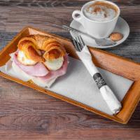 Ham and Cheese Croissant · 