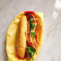 Plentea Special Bánh Mì · have pork roll ,pork belly, sausage ,ham , butter and pate 