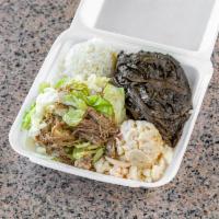 Lau Lau & Kalua Pork Cabbage Combination Plate · 