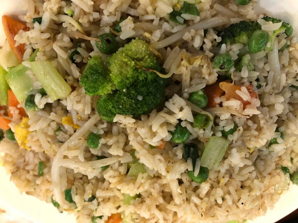 Mixed Vegetable Fried Rice · 