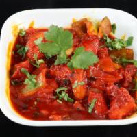 Chilly Chicken · Another finger food which follows the Indo-Chinese formula with some fresh onions and bell p...