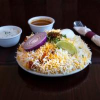 Fish Biryani · An Indian dish made to be thoroughly enjoyed by anyone who eats it. Made with the best basma...