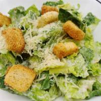 Caesar Salad  · Romaine lettuce, Parmesan cheese, croutons and Caesar dressing. Vegetarian.