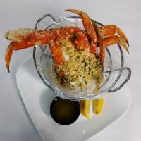 1 lb. Dungeness Crab Cluster  · Comes with choice of sauce.