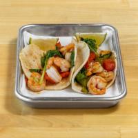 Shrimp Taco · 1 taco filled with shrimp and grilled veggies