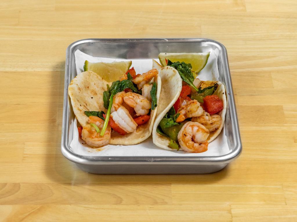 Shrimp Taco · 1 taco filled with shrimp and grilled veggies