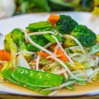 Garden Vegetable Medleys · Vegetable. Stir-fried with mixed vegetables in garlic sauce.