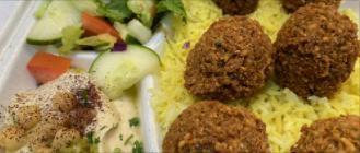 Falafel Plate · Fried Ground chickpeas with parsley, onion & garlic Served with Rice, Salad, Hummus and Pita...