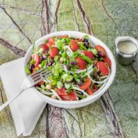 Raw Zucchini Puttanesca · Vegan. Zucchini spaghetti tossed with sprouted gar banzos, sprouted lentils, grape tomatoes,...