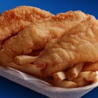 Fish 'n Chips - Original Cod · Original recipe since 1938! Alaska true cod served with french fries. Choose 3, 4, or 5 piec...