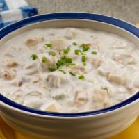 White Chowder Home · Make ivar's famous white chowder at home! Sold in a frozen sealed bag. Serves eight 8-ounce ...
