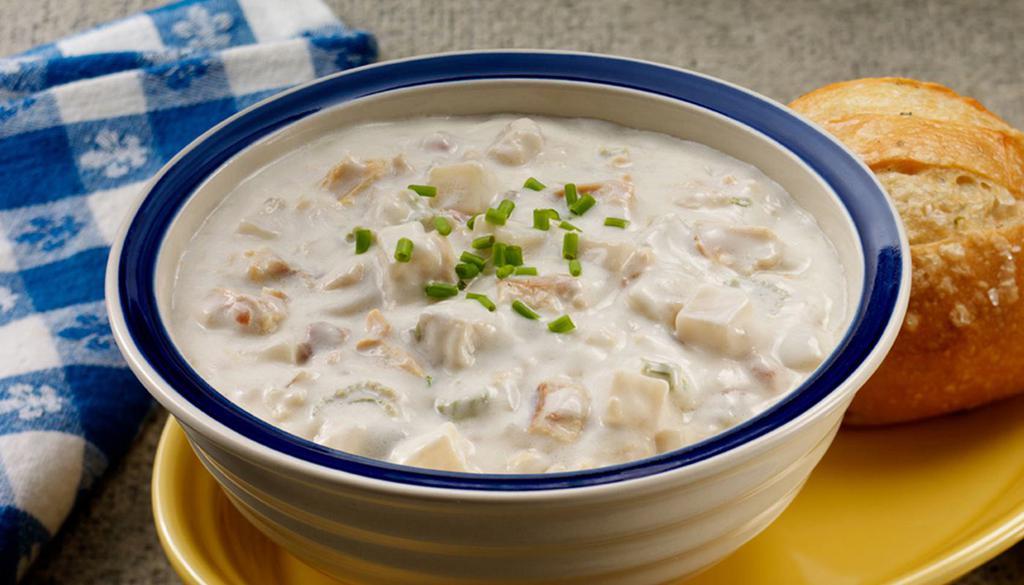  White Chowder Home · Make Ivar's famous white chowder at home. Sold in a frozen sealed bag. Serves eight 8 oz. cups and comes with easy-to-prepare cooking instructions.