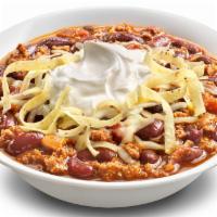 Quart of Turkey Chili · Ground turkey, onions, garlic, tomatoes, green chilies, beans, and spices. 