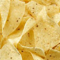 1 lb. bag of Chips · Crispy tortilla chips (don't forget to order some dips too!)