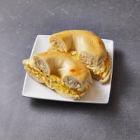 Eggs with Cheese Breakfast · Eggs and cheese on a bagel or roll