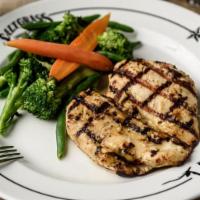 Grilled Chicken Breast · Marinated Grilled Chicken served with Mashed Potatoes