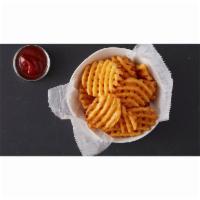 Waffle Fries (Tray) · Party tray of our signature seasoned, skin-on, waffle cut fries! 2,320-2,640 cal.  *Due to s...