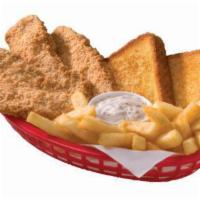 Steak Finger Country Basket · DQ's crunchy, golden steak finger Country Basket is served with crispy fries, Texas toast, a...