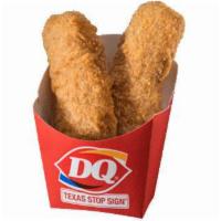 Kids' Steak Fingers · 2 steak fingers, served with drink, fries and DQ treat.